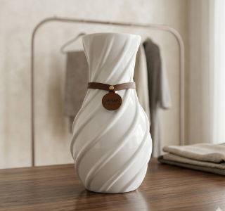VAZA BELA H25CM W12CM KAHROBA 3921