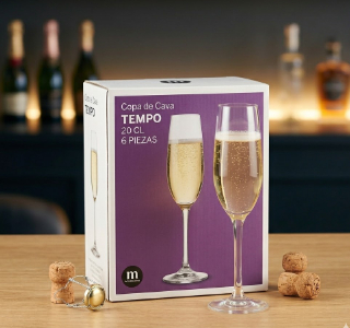 ČAŠA NA STOPU SET 1/6 20CL TEMPO 4135207
