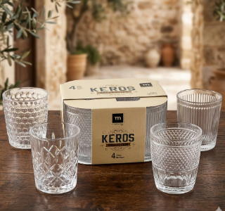 ČAŠA SET 1/4 TUMBLERS KEROS 270CC 832L8209